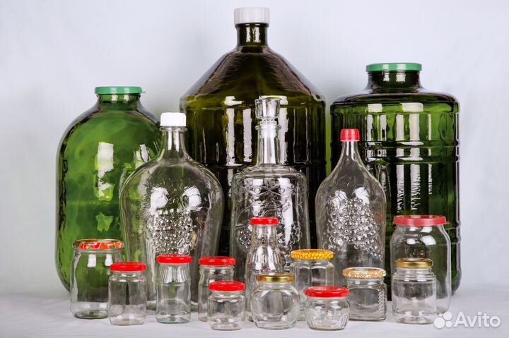 Новые стеклянные банки