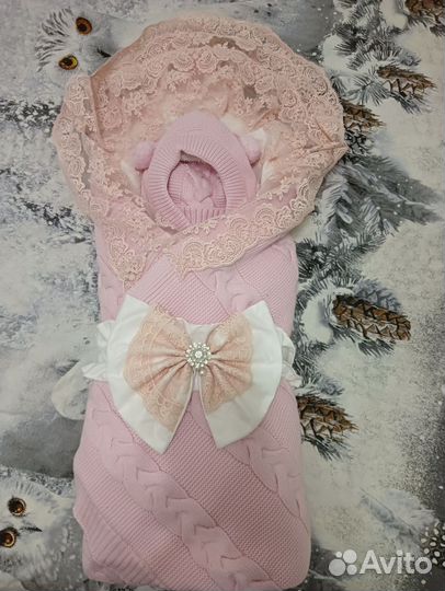 Комплект на выписку тёплый