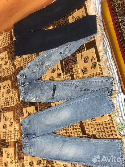 Джинсы мальчику пакетом