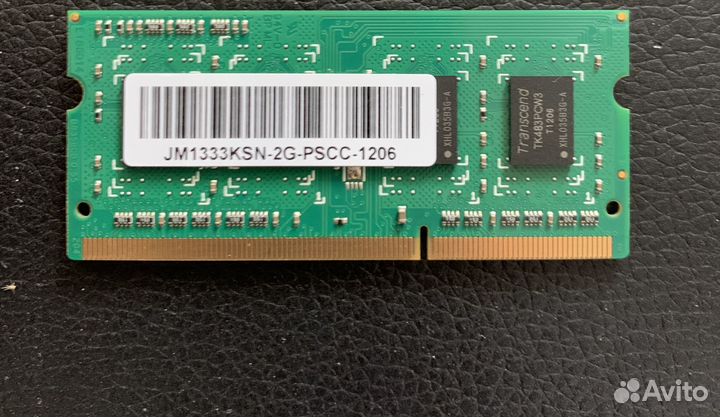 Оперативная память Transcend 2 гб DDR3