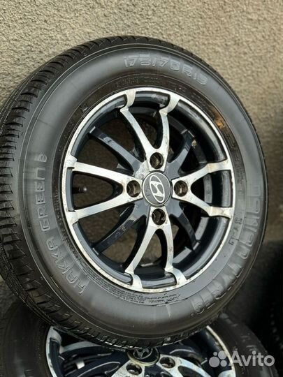 Летние колеса R13 на accent