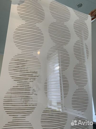 Рулонная штора IKEA фриданс без креплений