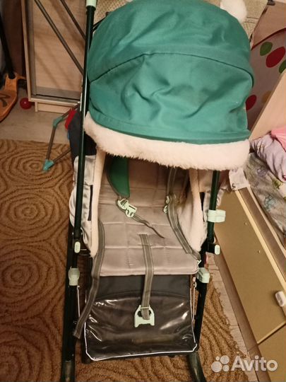 Детские санки коляска