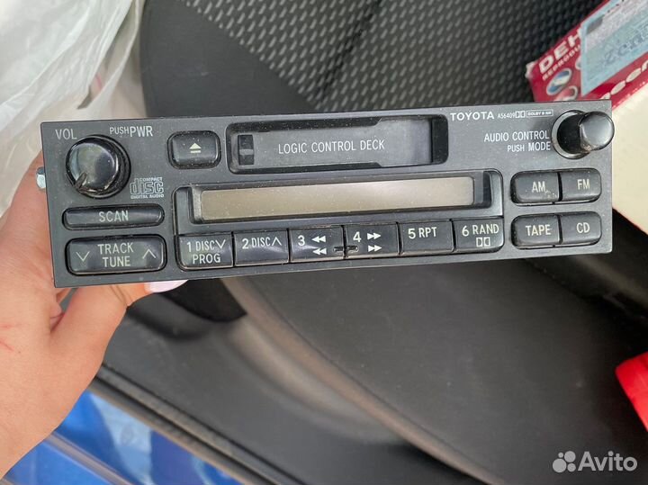 Магнитола кассетная в авто