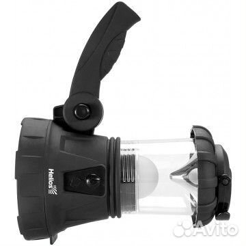 Фонарь кемпинговый helios ударопрочный