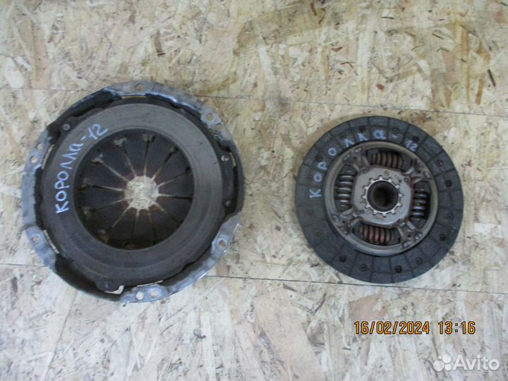 Корзина диск сцепления Тойота Королла 150 1,4 4ZZ