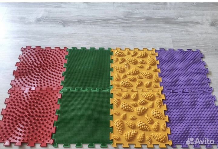 Массажный ортопедический коврик Ортопазл