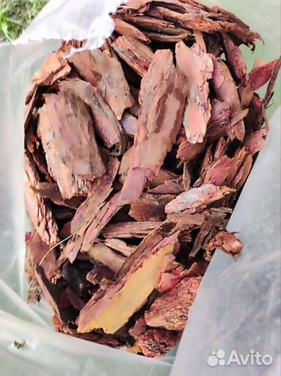 Мульча кора лиственницы