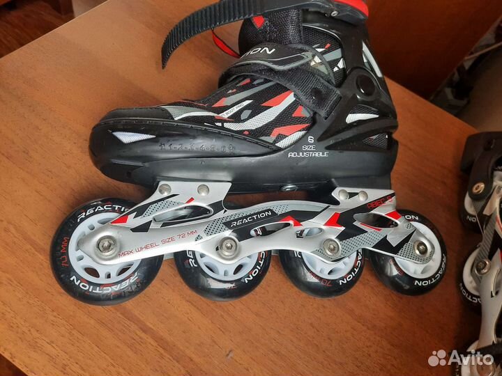 Детские ролики и защита 33-36