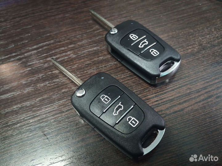 Модернизированный ключ Хендай solaris