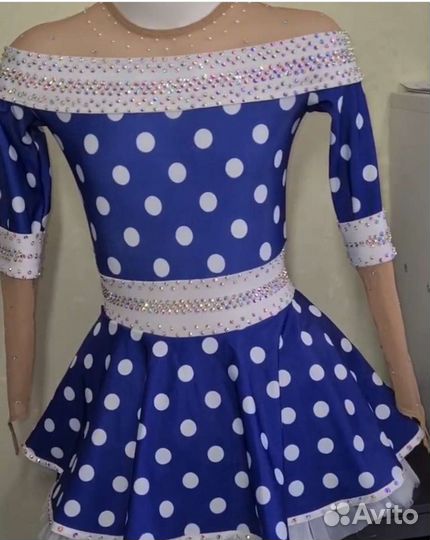 Платье для фигурного катания 110-128