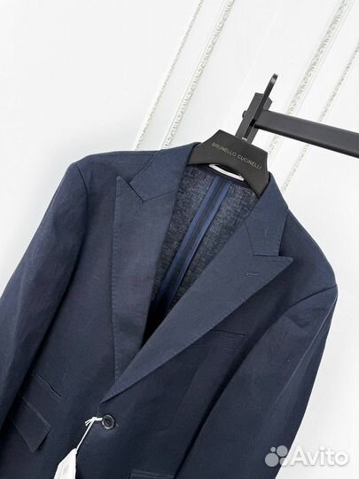 Льняной костюм brunello cucinelli