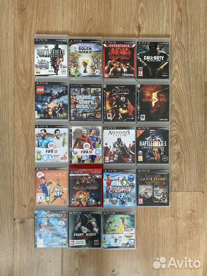 Игры на sony playstation 3