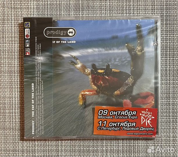 Prodigy - The Fat Of The Land CD Rus