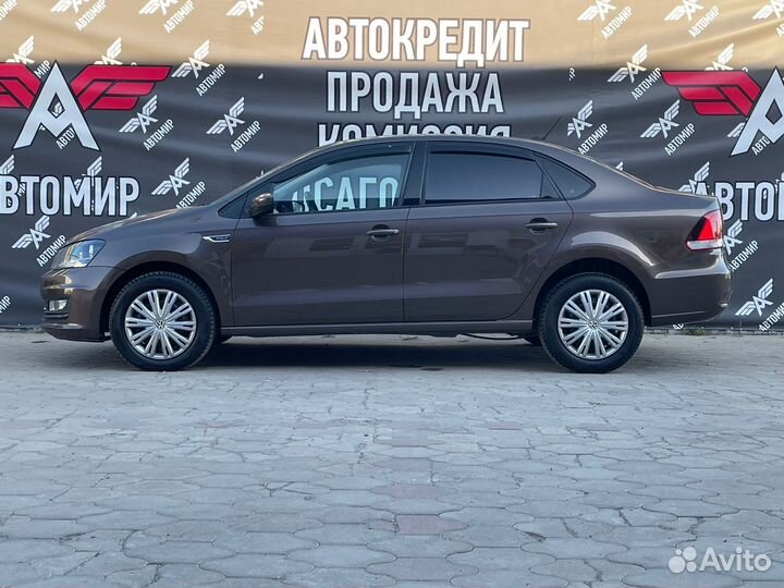 Volkswagen Polo 1.6 AT, 2018, 136 473 км
