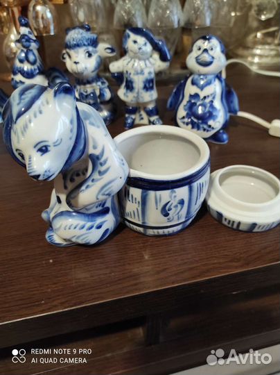 Посуда гжель