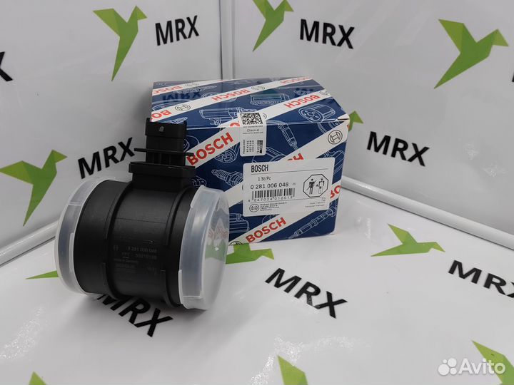 Датчик массового расхода воздуха 0281006048