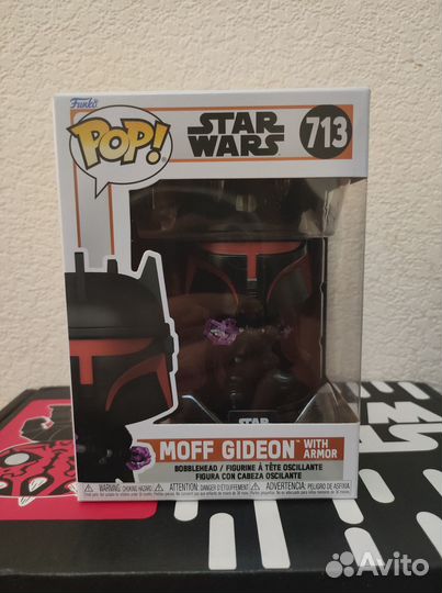 Funko Pop Star Wars Moff Gideon #713