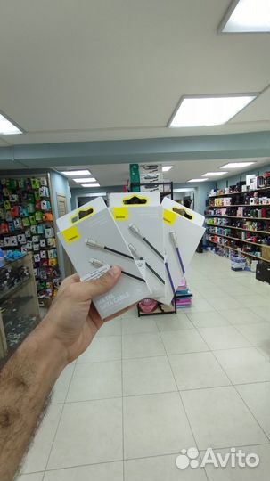 Кабель baseus Type-c to lightning cafule series