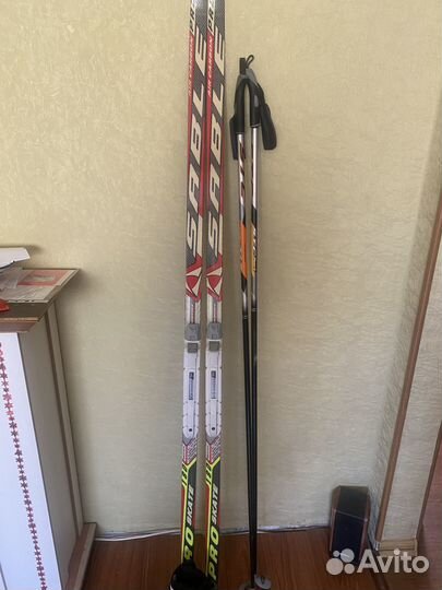 Комплект лыжи + ботинки