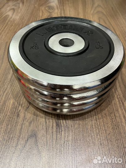 Блины, диски Kettler 5кг хромированные