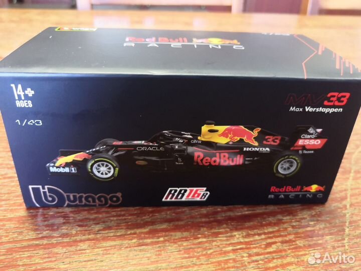 Модель formula 1 Red Bull RB16B 1 43 Bburago