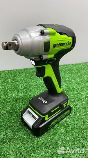 Гайковерт Greenworks 24V GD24IW400 арт 3802907