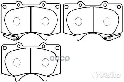 Колодки торм. HP5098 HSB