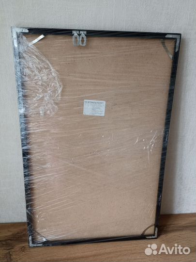 Фоторамка металлическая чёрная 40х60 новая