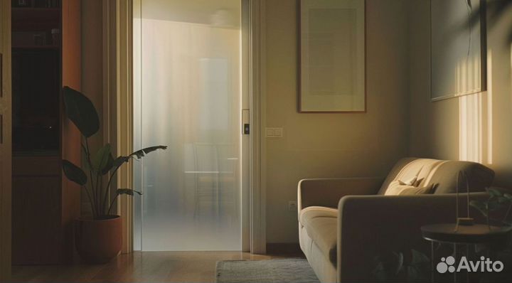 Стеклянная дверь апюминиевая