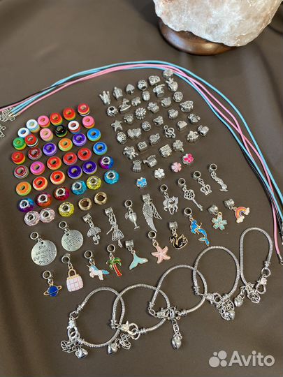 Набор для создания браслетов подарок девочке