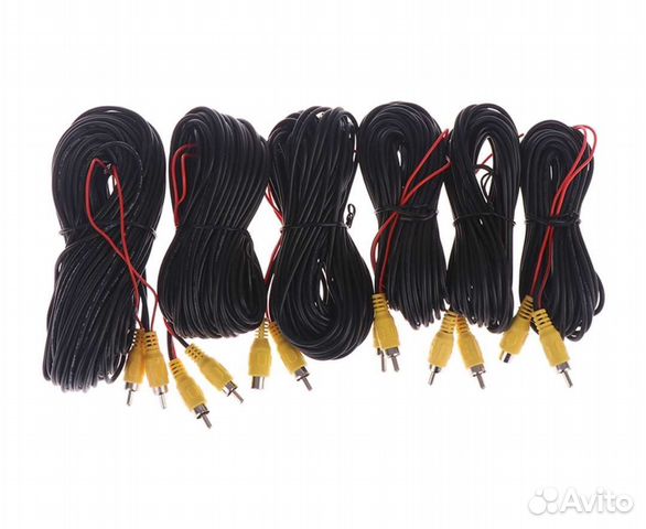 Провода для камеры заднего вида 20/15/6 м