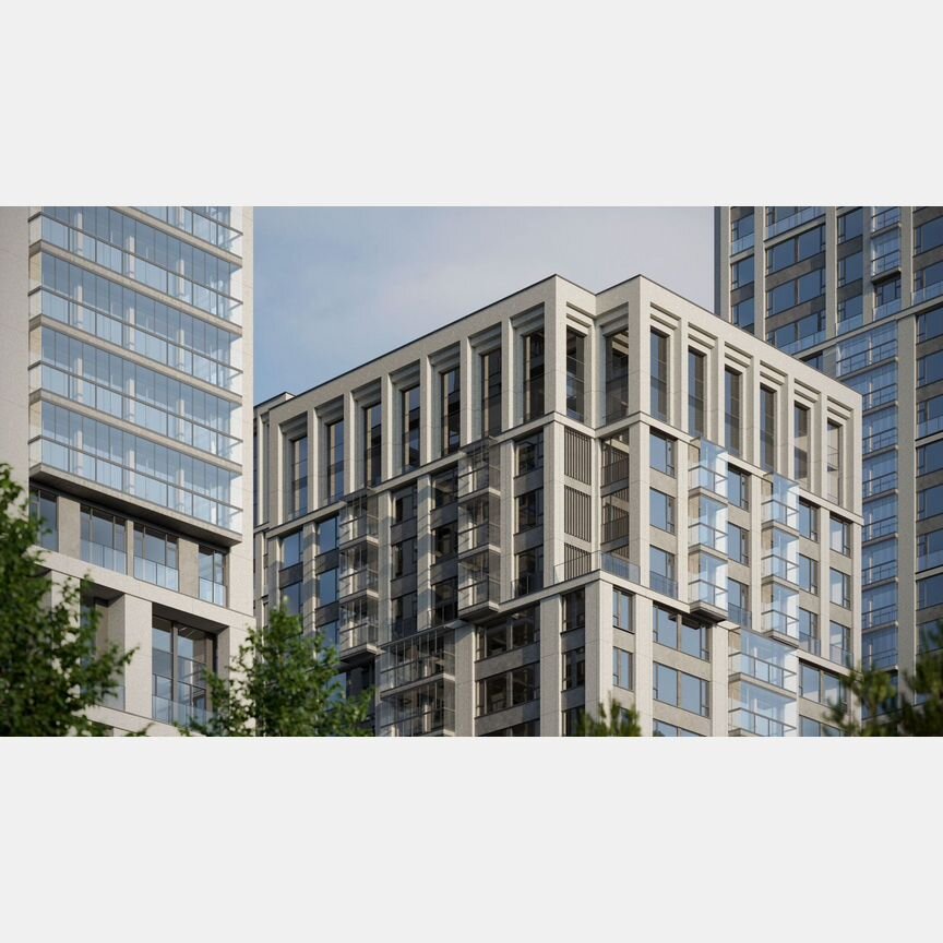 3-к. квартира, 95,4 м², 13/29 эт.