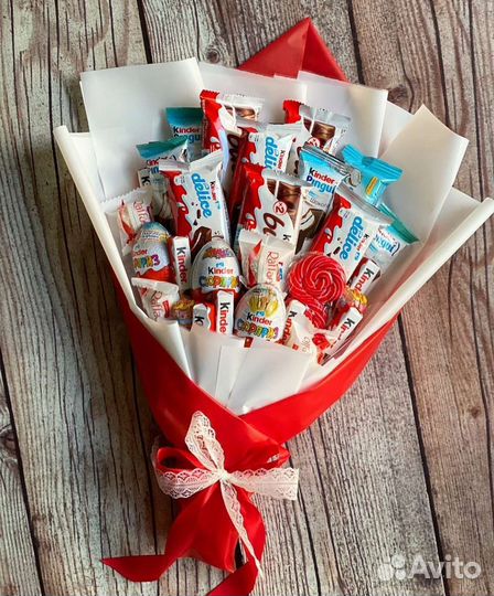 Букет из конфет Киндер
