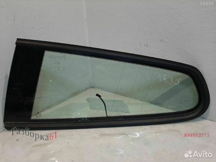 Стекло кузова volkswagen scirocco Заднее левое