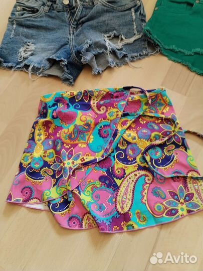 Шорты и пляжная юбочка