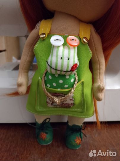 Кукла из ткани ручной работы