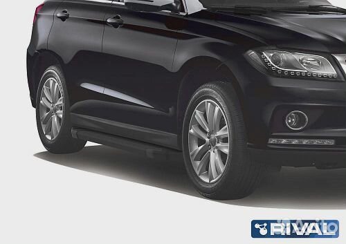 Пороги для Haval H2 (2014-2021) Black