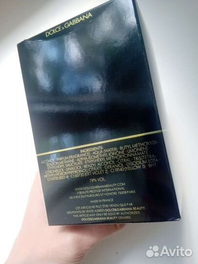 Dolce& Gabbana The Only One 100 мл Парфюм