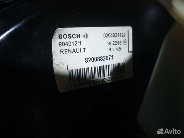 Вакуумный усилитель тормозов рено kangoo 1