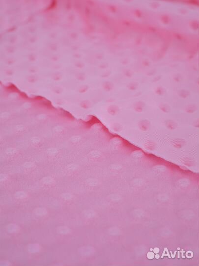 Ткань плюш минки на отрез