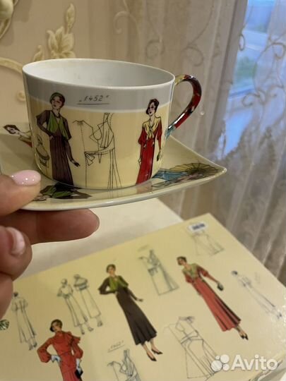 Чайный сервиз из тонкого фарфора Lefard