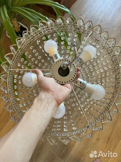 Люстра потолочная 2 штуки