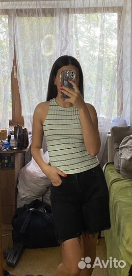 Топ в полоску женский 40 42