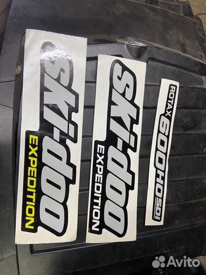 Наклейки для снегоходов Brp