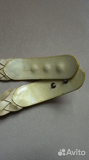 Ремень кожаный Blumarine