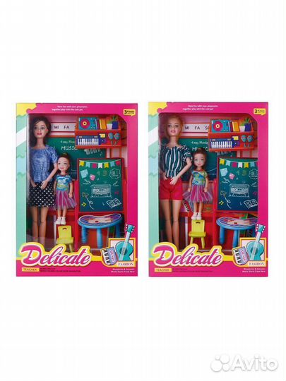 Игр. наб. Счастливая семья, в компл. кукла 29 см