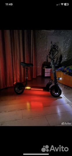 Электросамокат kugoo m4 с сиденьем