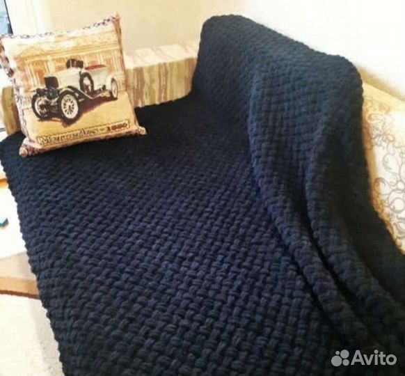 Плед ручной работы