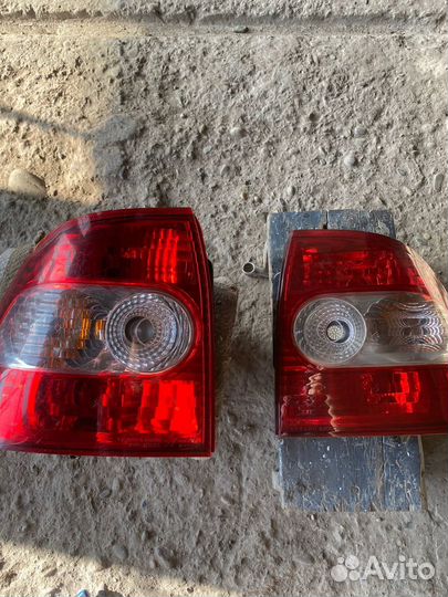 Задние стопы на priora